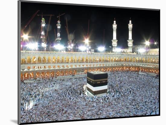 Mideast Saudi Arabia Hajj-Hassan Ammar-Mounted Photographic Print