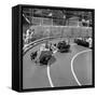 Midget Racing Cars at New York World's Fair-David Scherman-Framed Stretched Canvas