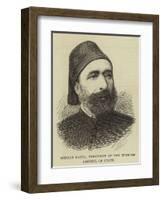 Midhat Pasha, President of the Turkish Council of State-null-Framed Giclee Print
