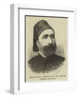 Midhat Pasha, President of the Turkish Council of State-null-Framed Giclee Print