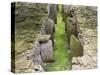 Midhowe Chambered Cairn on Rousay island, Orkney islands, Scotland.-Martin Zwick-Stretched Canvas