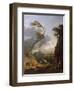 Midi Sur Terre, Coup De Vent-Horace Vernet-Framed Giclee Print