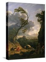 Midi Sur Terre, Le Coup De Vent (Gust of Wind), 1767-Claude Joseph Vernet-Stretched Canvas