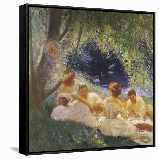 Midi-Gaston Latouche-Framed Stretched Canvas