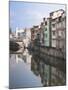 Midieval Houses, Agout River, Quai Des Jacobins, Castres, Midi-Pyrenees Region, France-Walter Bibikow-Mounted Photographic Print