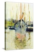 Midina at the Entrance to the Isle of Wight-Berthe Morisot-Stretched Canvas