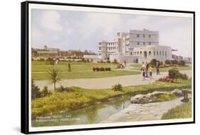 Midland Hotel Morecambe-null-Framed Stretched Canvas
