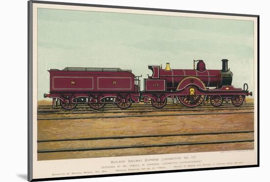 Midland Loco-null-Mounted Photographic Print