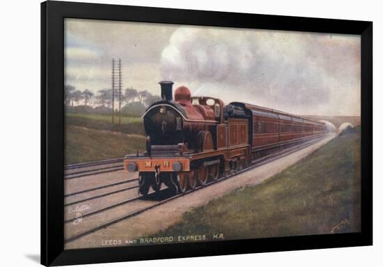 Midland Railway Leeds and Bradford Express-null-Framed Giclee Print