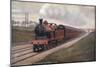 Midland Railway Leeds and Bradford Express-null-Mounted Giclee Print