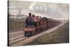 Midland Railway Leeds and Bradford Express-null-Stretched Canvas