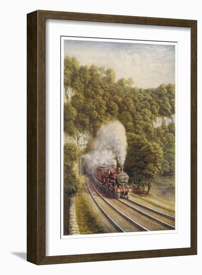 Midland Scotch Express-M. Secretan-Framed Art Print
