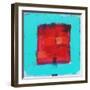 Midnight,2021 (acrylic on canvas)-Angie Kenber-Framed Giclee Print