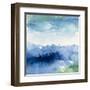 Midnight at the Lake II-Mike Schick-Framed Art Print