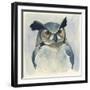 Midnight Aves I-Grace Popp-Framed Art Print