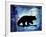 Midnight Bear-LightBoxJournal-Framed Giclee Print