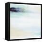 Midnight Blue Teal Soft 1-Patti Bishop-Framed Stretched Canvas