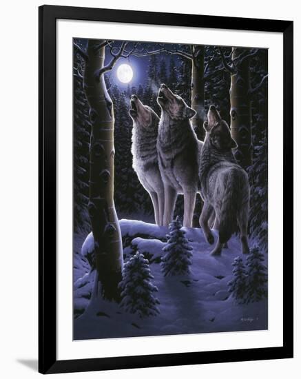 Midnight Clear-R.W. Hedge-Framed Giclee Print