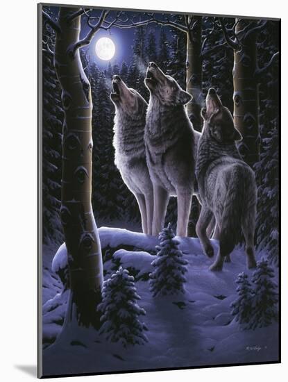 Midnight Clear-R.W. Hedge-Mounted Giclee Print