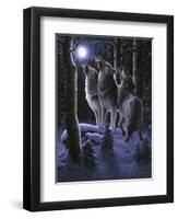 Midnight Clear-R.W. Hedge-Framed Premium Giclee Print