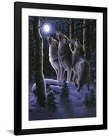 Midnight Clear-R.W. Hedge-Framed Giclee Print