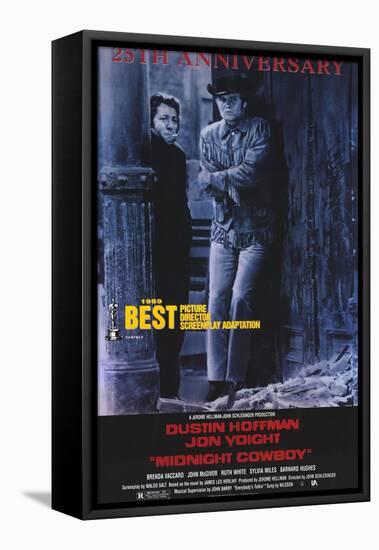 Midnight Cowboy, 25th Anniversary, 1969-null-Framed Stretched Canvas