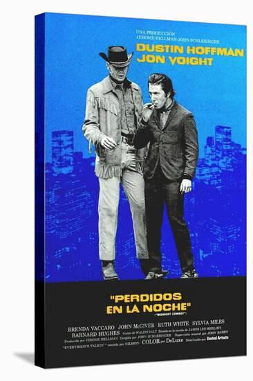Midnight Cowboy, Jon Voight, Dustin Hoffman, 1969-null-Stretched Canvas