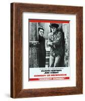 Midnight Cowboy, Spanish Movie Poster, 1969-null-Framed Art Print