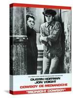 Midnight Cowboy, Spanish Movie Poster, 1969-null-Stretched Canvas