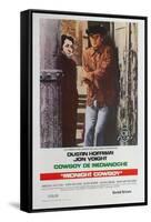 Midnight Cowboy, Spanish Movie Poster, 1969-null-Framed Stretched Canvas