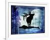 Midnight Elk-LightBoxJournal-Framed Giclee Print