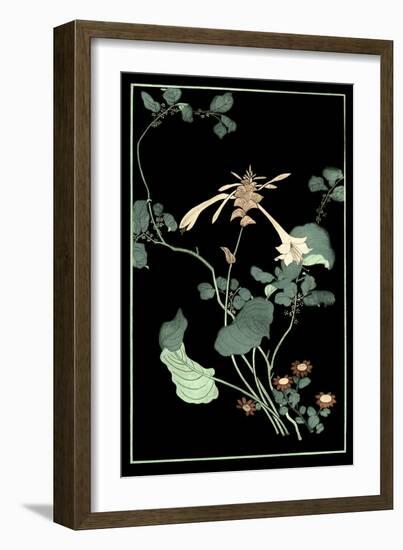 Midnight Floral I-Vision Studio-Framed Art Print