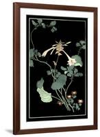 Midnight Floral I-Vision Studio-Framed Art Print