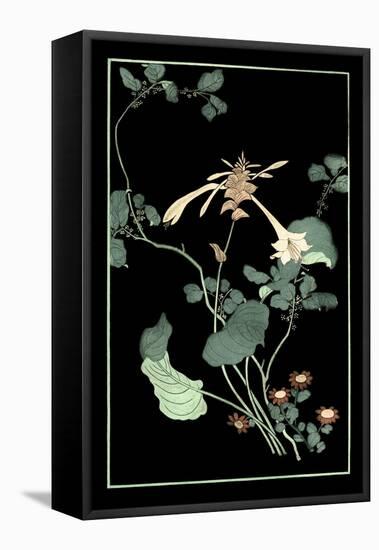 Midnight Floral I-Vision Studio-Framed Stretched Canvas
