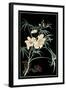 Midnight Floral II-Vision Studio-Framed Art Print