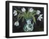 Midnight Floral-Ann Oram-Framed Giclee Print