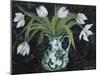 Midnight Floral-Ann Oram-Mounted Giclee Print