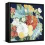 Midnight Florals III-Megan Meagher-Framed Stretched Canvas