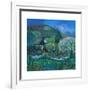 Midnight Garden, 2012-Lisa Graa Jensen-Framed Giclee Print