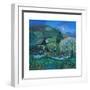 Midnight Garden, 2012-Lisa Graa Jensen-Framed Art Print