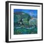 Midnight Garden, 2012-Lisa Graa Jensen-Framed Giclee Print