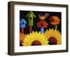 Midnight Garden-Oscar Ortiz-Framed Giclee Print