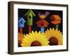 Midnight Garden-Oscar Ortiz-Framed Giclee Print