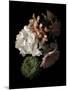 Midnight Hydrangea-Julie Greenwood-Mounted Art Print