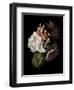 Midnight Hydrangea-Julie Greenwood-Framed Art Print