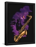 Midnight Jazz-null-Framed Poster