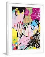 Midnight Kiss-Tom Frazier-Framed Giclee Print