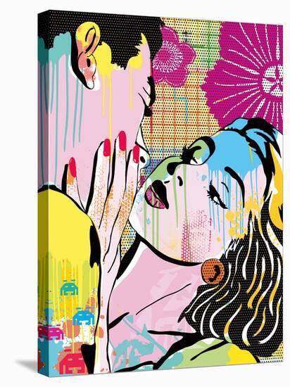 Midnight Kiss-Tom Frazier-Stretched Canvas