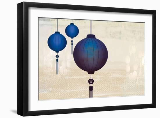 Midnight Lanterns I-Sloane Addison ?-Framed Art Print