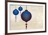 Midnight Lanterns I-Sloane Addison ?-Framed Art Print